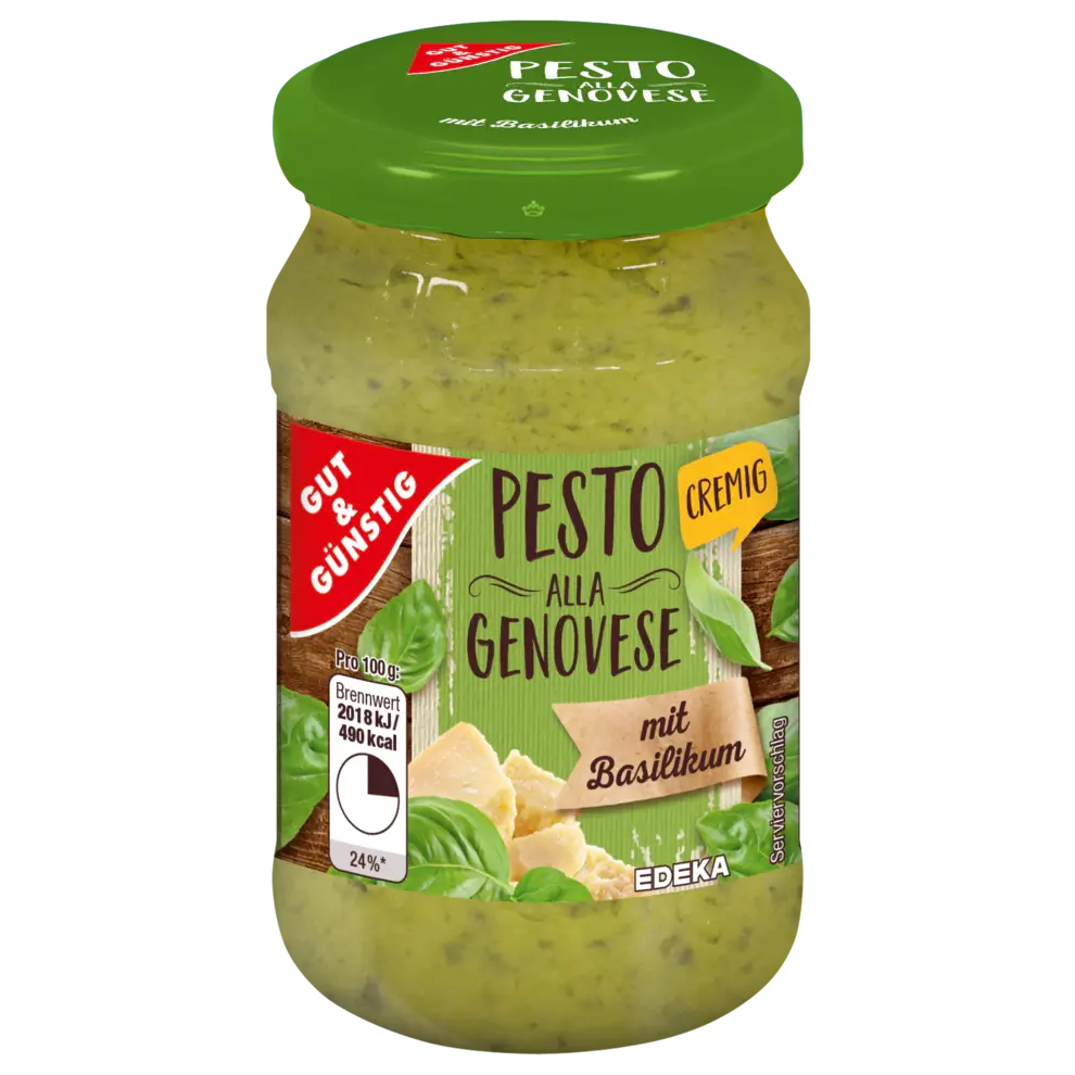 G+G - Pesto "Genovese" - 190 g glass / Pesto Genovese