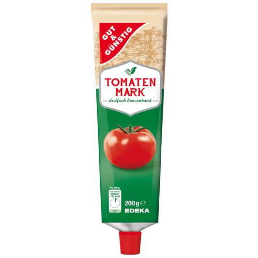 G+G - Tomato Paste - 200 ml tube / Tomatenmark