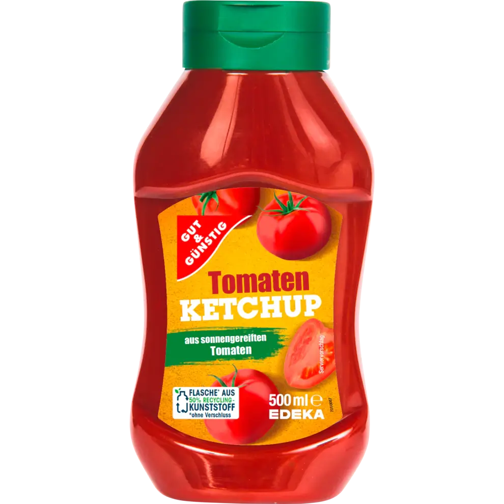 G+G - Tomato Ketchup - 500 ml btl / Tomatenketchup