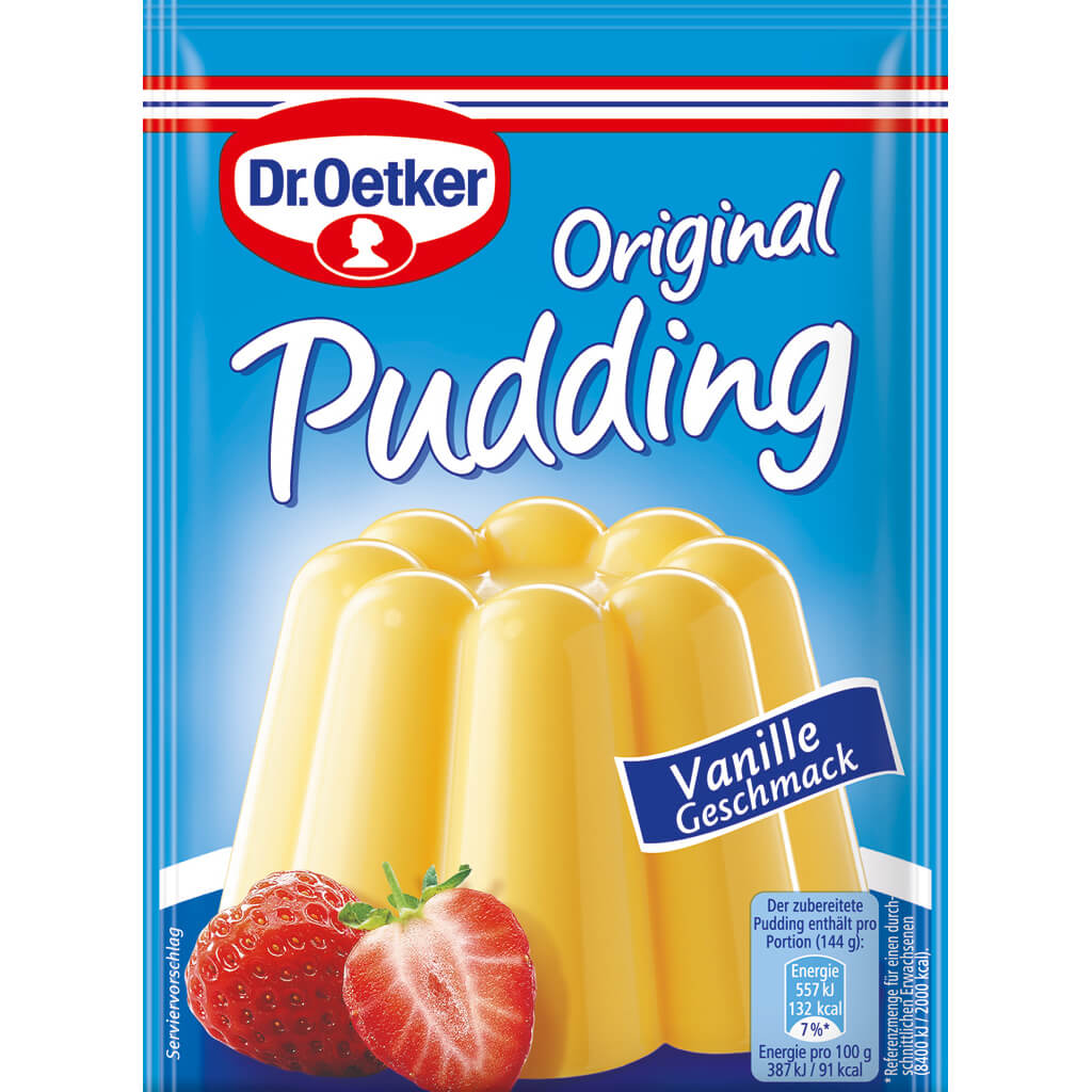 Puding Powder Dr. Oetker - Vanilla Pudding Powder / Vanillepudding Pulver – Lucullus Shop