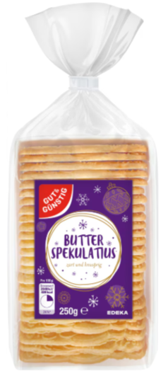 G+G Butter Spekulatius 250g PK/Pack