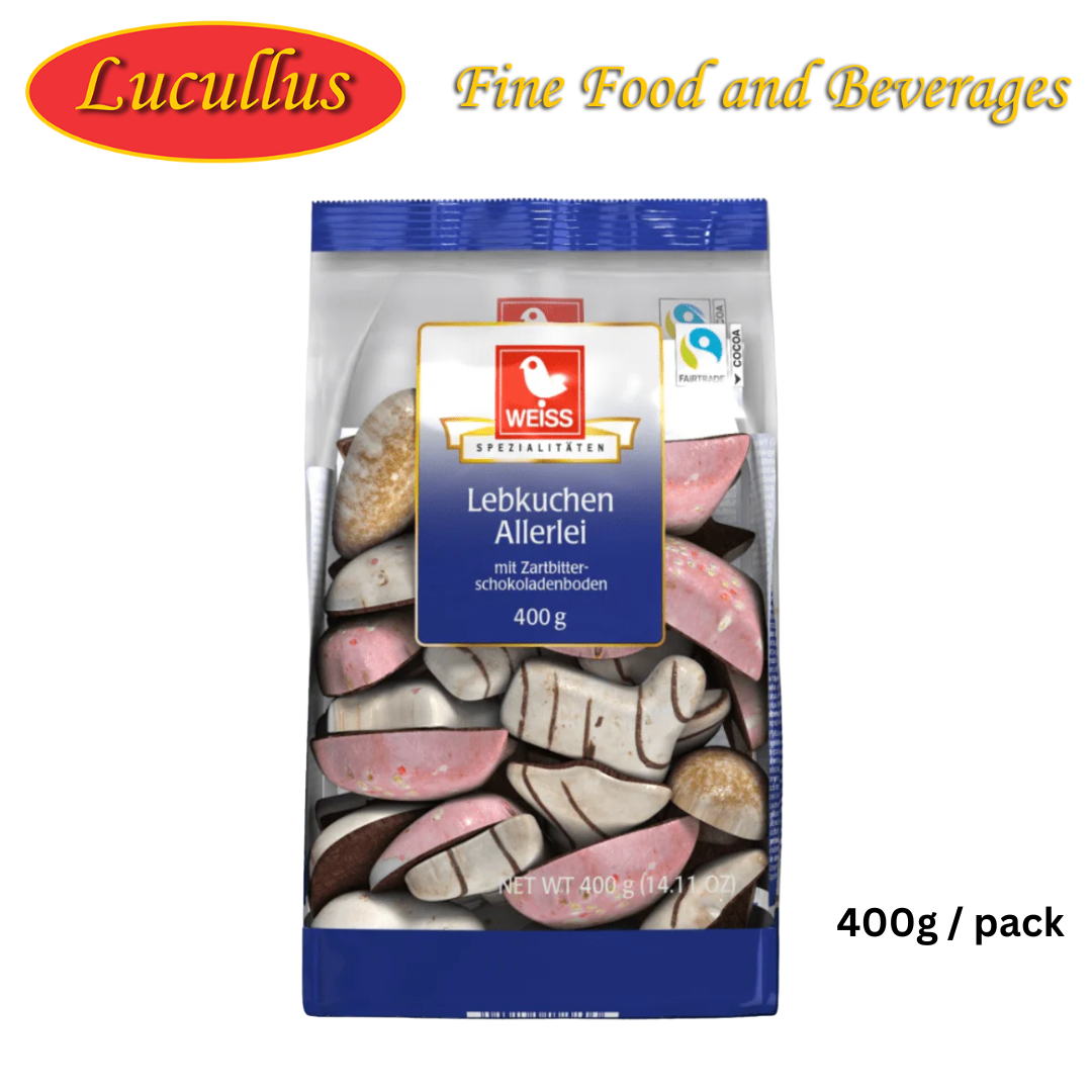 WEISS - LEBKUCHEN ALLERLEI 600G