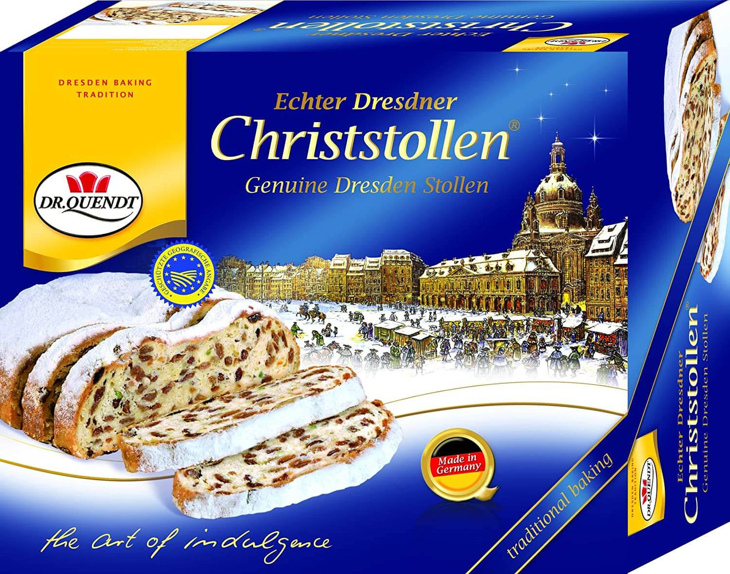 Dr.Quendt Dresdn.Stollen 1000g PK/Pack