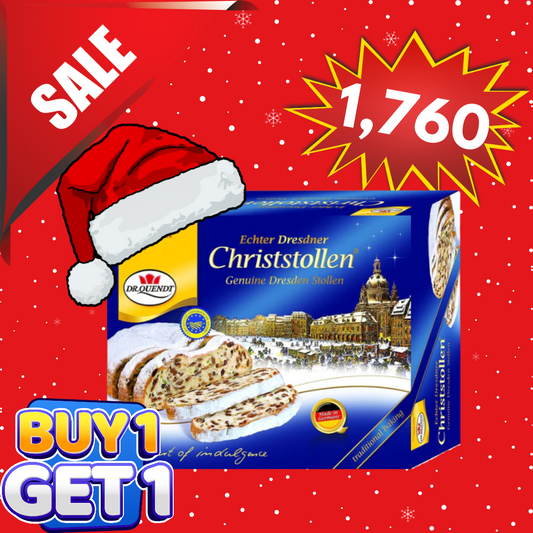 (BUY 1 TAKE 1) DR. QUENDT - CHRIST STOLLEN 1,000G