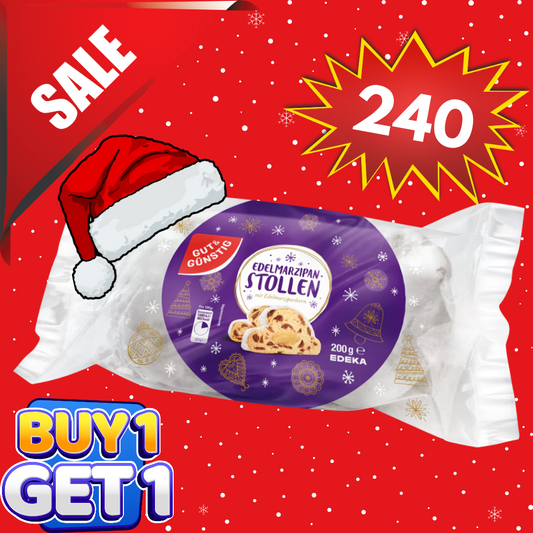 (BUY 1 TAKE 1) GUT & GÜNSTIG - EDELMARZIPAN STOLLEN 200G