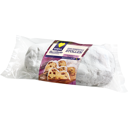 Edeka Edelmarzipanstollen 500g PK/Pack