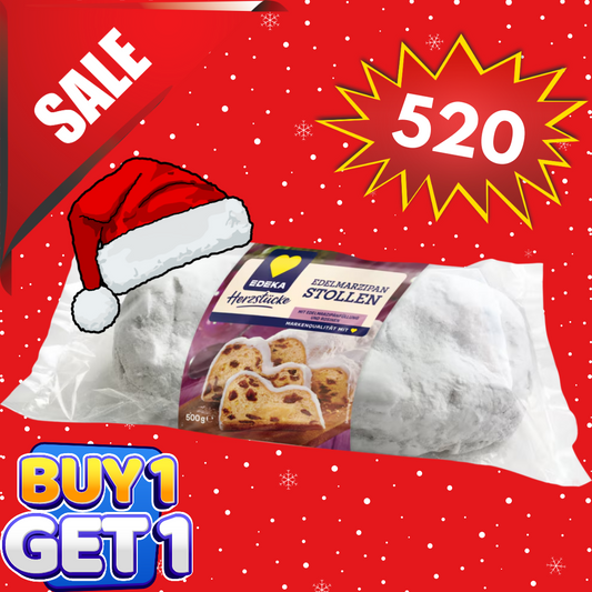 (BUY 1 TAKE 1) EDEKA - EDELMARZIPAN STOLLEN 500G