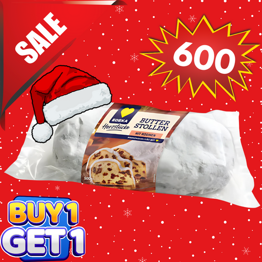 (BUY 1 GET 1) EDEKA - BUTTERSTOLLEN 500G