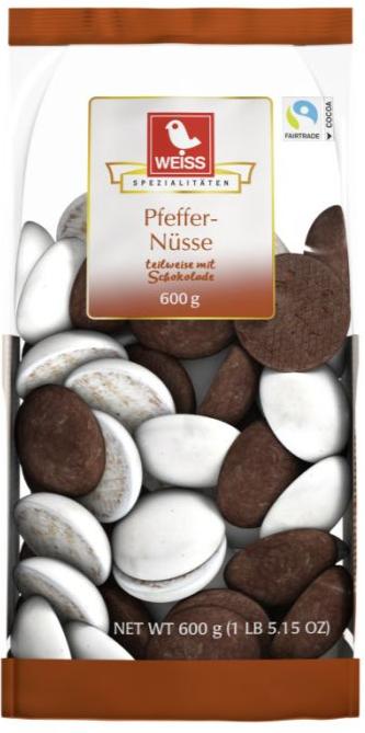 Weiss Pfeffernuesse 2 Fach 600g