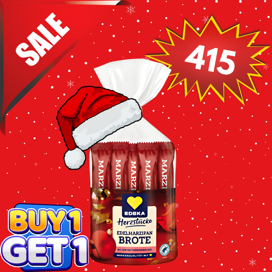 (BUY 1 TAKE 1) EDEKA - EDELMARZIPAN BROTE 8x25G