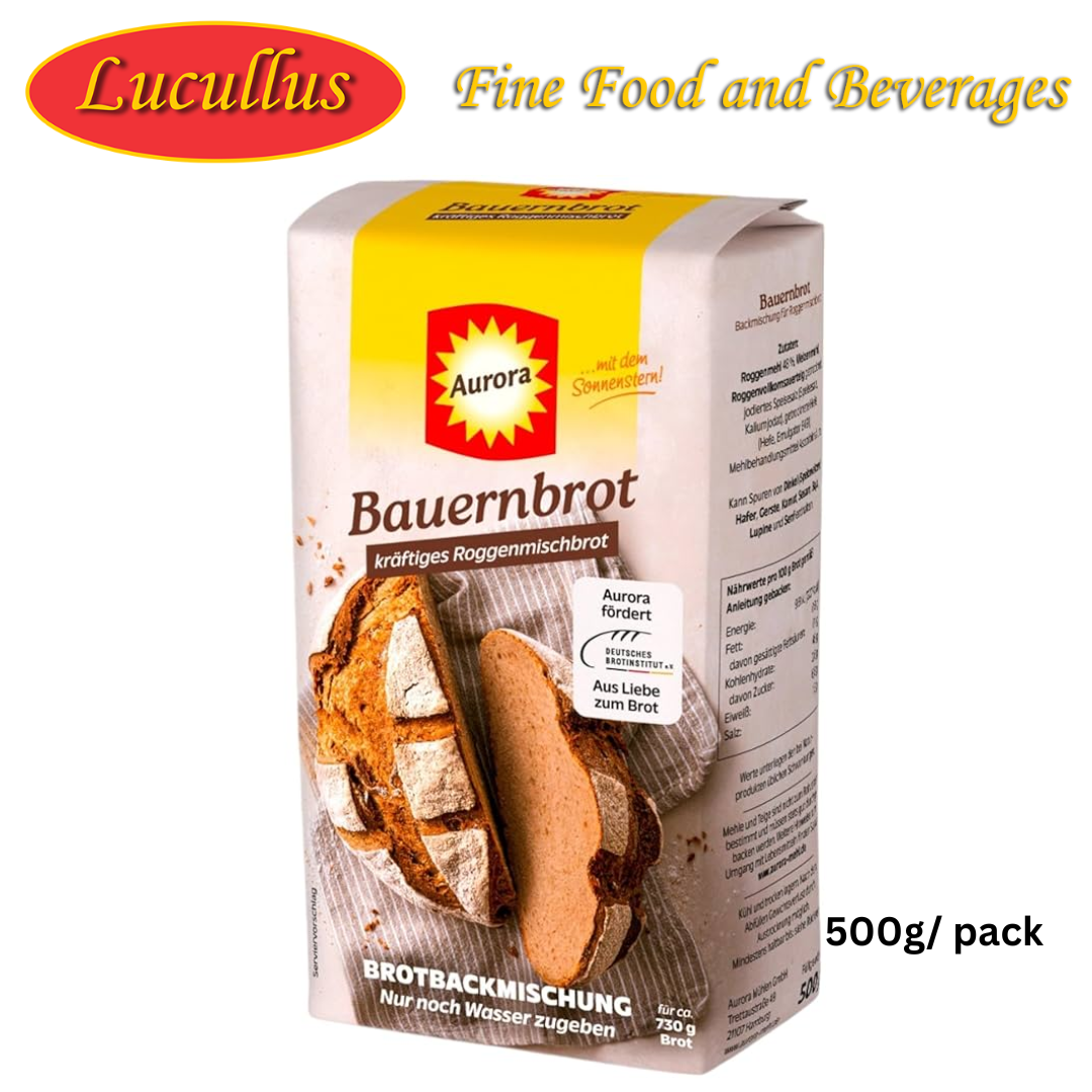 AURORA - BAUERNKRUSTE BACKMISCHUNG / FARMER CRUST BREAD 500G
