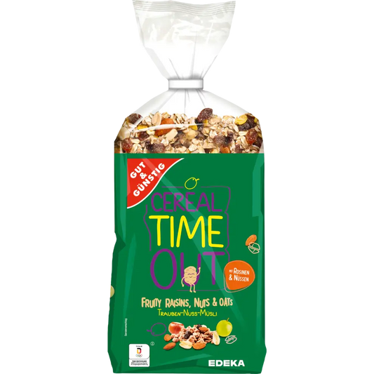 G+G - Grape-Nuts Muesli - 1000 g bag / Trauben-Nuss-Mùsli