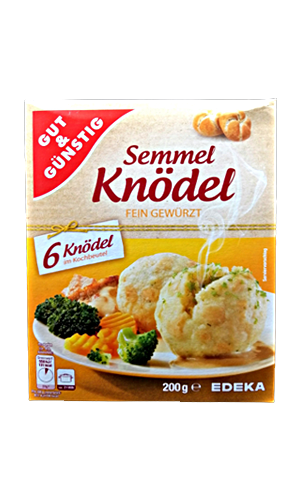 G+G - Bread Dumplings in Cooking Bag- 6 pcs per bag / Semmelknödel im Kochbeutel