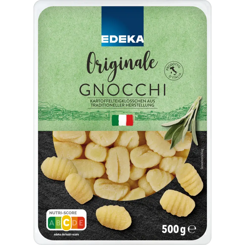 EDEKA - GNOCCHI "ITALIA" / KARTOFFELGNOCCHI 500G PCK