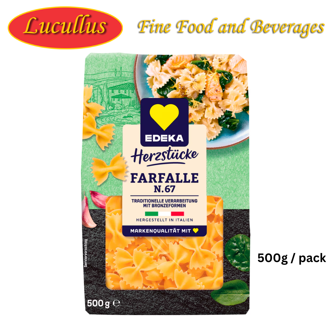 EDEKA - FARFALLE N.67 / BUTTERFLY NOODLES 500G BAG