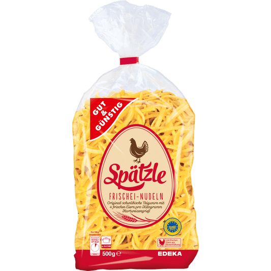 G+G - Swabian Noodles "Spaetzle" - 500 g bag / Spätzle