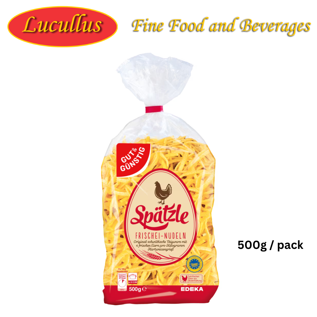GUT & GÜNSTIG - SWABIAN NOODLES "SPÄTZLE" 500G BAG