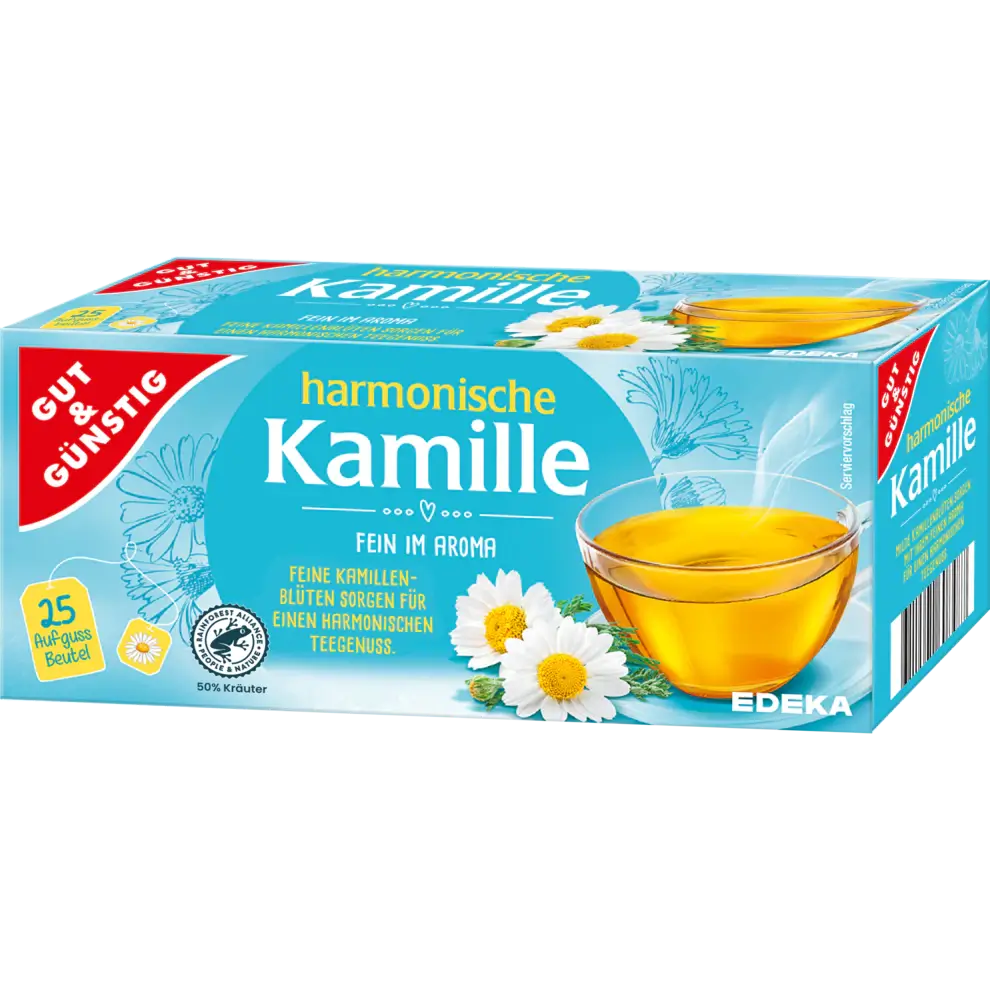 G+G - Camomile Tea in bags - 25er pck / Kamillentee