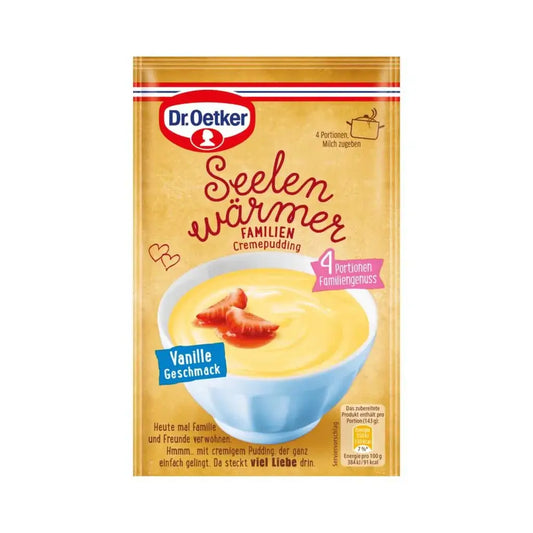 Dr. Oetker - Vanilla Pudding Powder "Garant" - 63 g bag / Vanillepudding Pulver