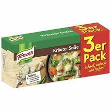 Knorr - Sauce with Herbs - 3er pck / Kraeutersosse