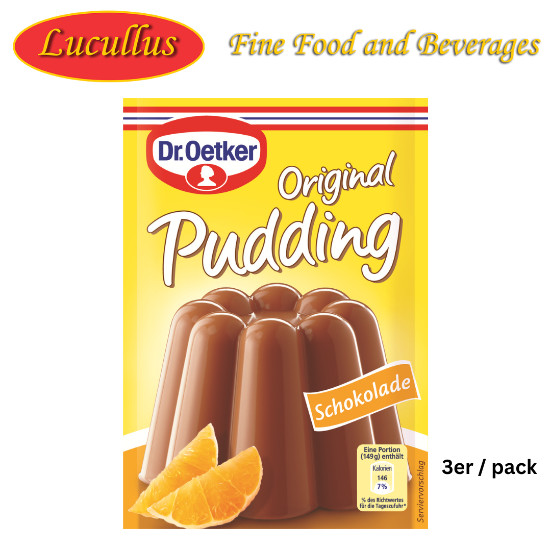 DR. OETKER - SCHOKOLADEN PUDDING / CHOCOLATE PUDDING POWDER