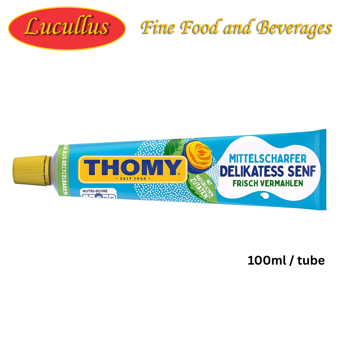 THOMY - SENF MITTELSCHARF / MUSTARD MEDIUM 100ML TUBE