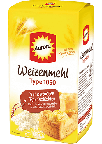 Aurora - Wheat Flour Type 1050 - 1000 g pck / Weizenmehl