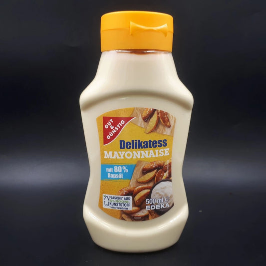 G+G - Mayonnaise Delicatesse - 500 ml btl / Delikatess-Mayonnaise