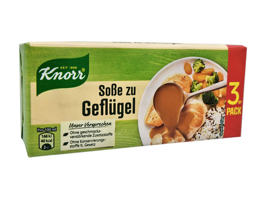 Knorr - Poultry Sauce - 3er pck / Gefluegelsosse