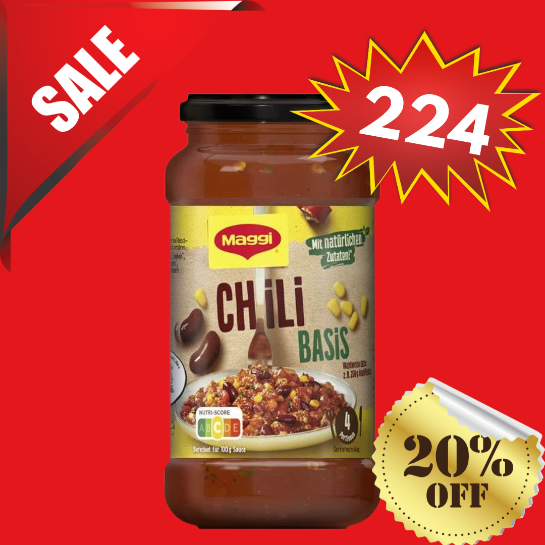 MAGGI - CHILI BASIS SAUCE / PASTA CHILI SAUCE 500G (30.10.2025 EXPIRY)