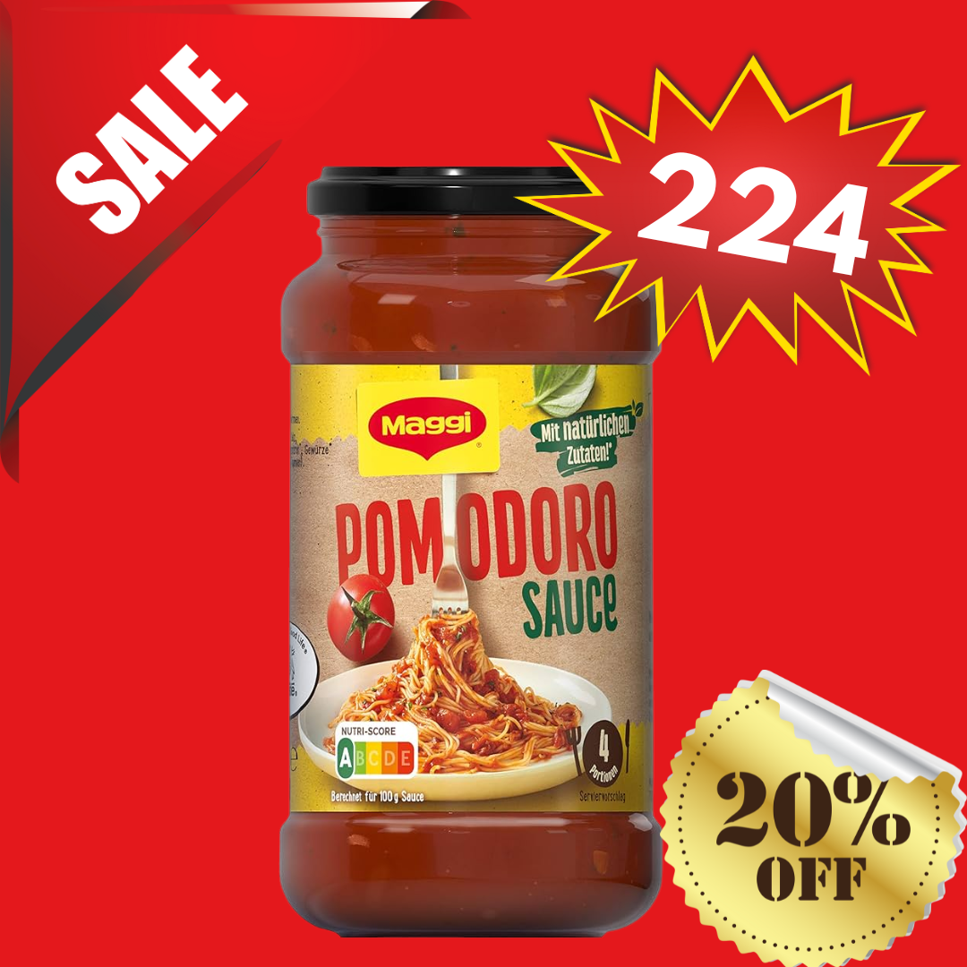 MAGGI - POMODORO SAUCE / PASTA TOMATO SAUCE 500G (30.10.2025 EXPIRY)