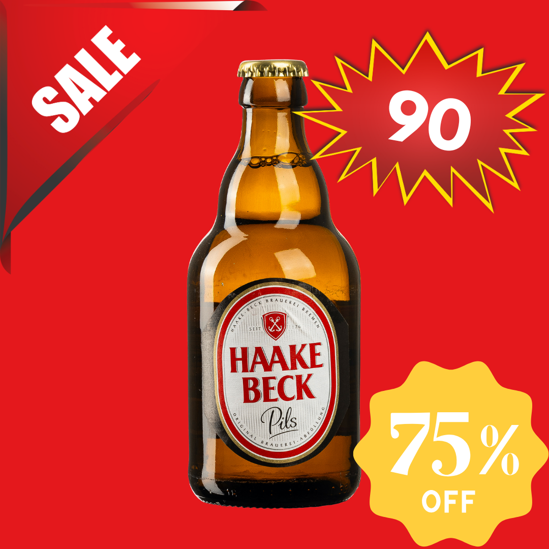 HAAKE BECK - PILS MW 330ML BTL (30.06.2025 EXPIRY)