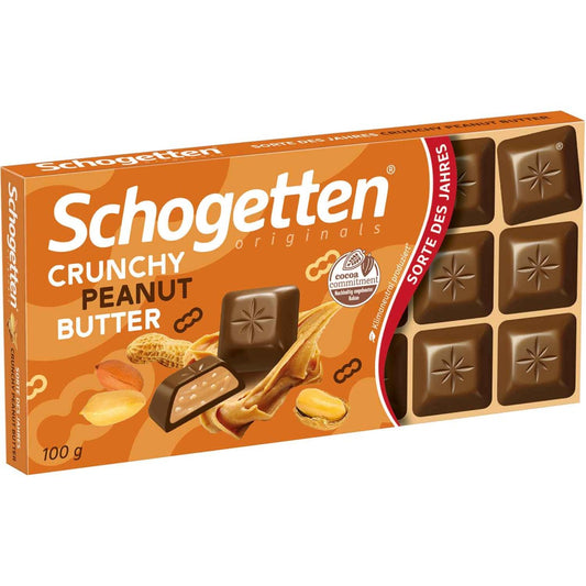 Schogetten Crunchy Peanut Butter 100g