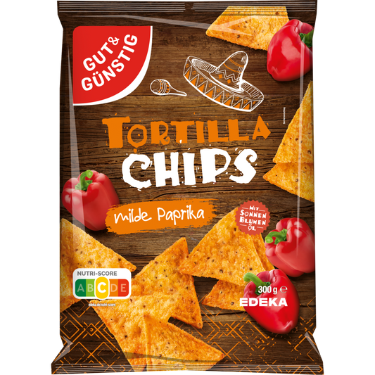 G+G Tortilla Chips  Wilde Paprika 300g