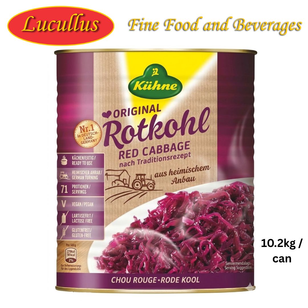 KÜHNE GRÜNKOHL / RED CABBAGE - 10.2L/TIN