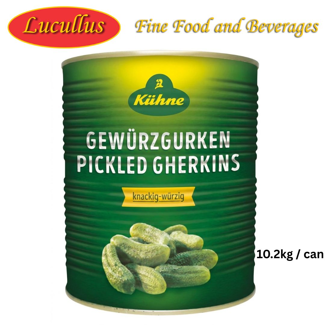 KÜHNE PICKLED GHERKINS - 10.2L/TIN