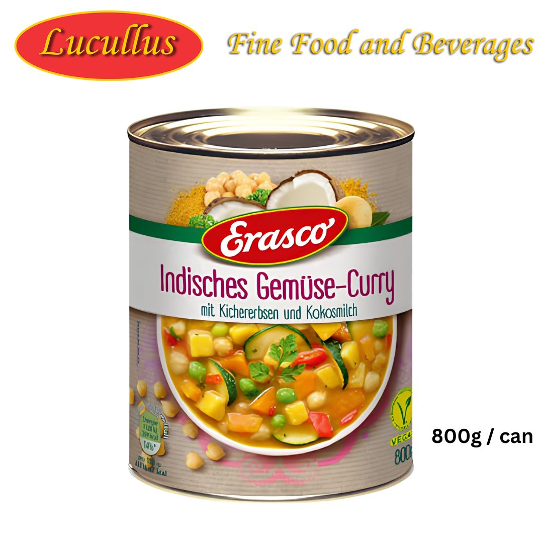 ERASCO INDISCHES GEMUSE-CURRY 800 G